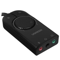 Внешняя USB аудиоадаптер Ugreen CM129