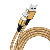 Кабель DEXP Lightning 8-pin - USB Type-A золотистый