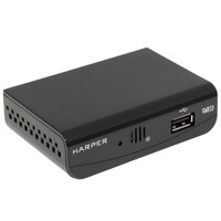 Приставка для цифрового ТВ Harper HDT2-1030 черный
