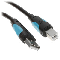 Кабель Vention USB Type-B 4-pin - USB Type-A черный