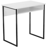 Стол компьютерный Aceline Office 06 белый/черный