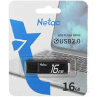 Память USB Flash 16 ГБ Netac U351 [NT03U351N-016G-20BK]