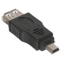 Переходник DEXP micro USB-B - USB Type-A черный