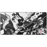 Коврик ARDOR GAMING GM-XXL Asia Dragon Black and White (2XL) разноцветный