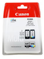 Набор картриджей Canon PG-445/CL-446 многоцветный, черный