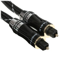 Кабель оптический  DEXP ODT Toslink - ODT Toslink черный