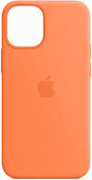 Накладка  Apple Silicone Case для Apple iPhone 12 mini оранжевый