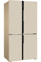 Холодильник многодверный   HIBERG RFQ-500DX NFYm inverter бежевый