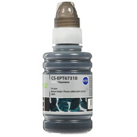 Чернила водорастворимые Cactus CS-EPT6731B матовый черный