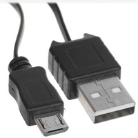 Кабель FinePower micro USB-B - USB Type-A черный