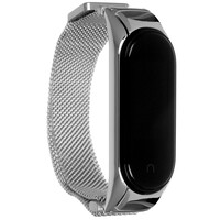 Ремешок Aceline для Xiaomi Mi Smart Band 3/ 4 серебристый