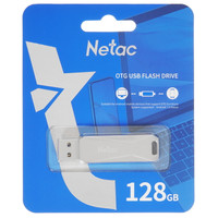Память OTG USB Flash 128 ГБ Netac U782C [NT03U782C-128G-30PN]