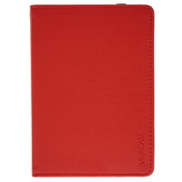 6" Чехол-книжка Vivacase Basic для любых моделей красный
