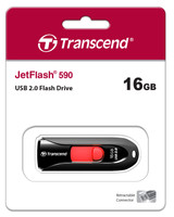 Память USB Flash 16 ГБ Transcend JetFlash 590K [TS16GJF590K]
