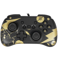 Геймпад проводной Hori HORIPAD Mini (Pokemon: Pikachu Black & Gold) черный