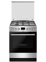 Комбинированная плита Hansa FCMX682233 серебристый