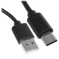 Кабель FinePower USB Type-C - USB Type-A черный 0.2 м