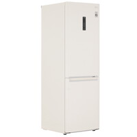 Холодильник с морозильником   LG GC-B459SEUM бежевый