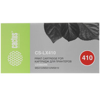 Картридж лазерный Cactus CS-LX410 черный, с чипом