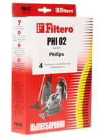 Комплект пылесборник и фильтр Filtero PHI 02 Standard