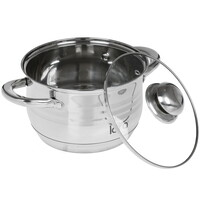 Кастрюля Lara Sonata LR02-581 2.9 л 18 см серебристый