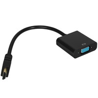 Переходник однонаправленный Cablexpert HDMI - VGA+Jack 3.5, 0.15 м
