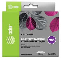 Картридж Cactus CS-LC985M пурпурный