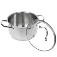 Кастрюля Aceline Crystal A3CA351 3.5 л 20 см серебристый