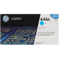 Картридж лазерный HP 646A (CF031A) голубой