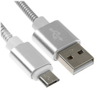 Кабель DEXP micro USB-B - USB Type-A серый 1.5 м