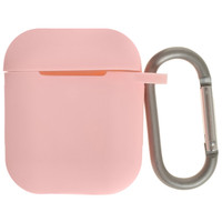 Чехол Aceline  для Aceline LightPods, Apple AirPods, Apple AirPods 2, розовый