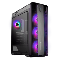 Корпус GameMax Moonlight FRGB [MoonlightFRGBBlack] черный