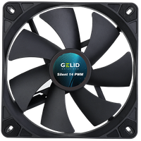 Вентилятор GELID SILENT 14 PWM [FN-PX14-16] черный