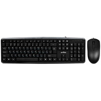 Клавиатура+мышь  проводная  Aceline KM-1208U черный