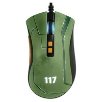 Мышь проводная Razer DeathAdder V2 [RZ01-03210300-R3M1] зеленый