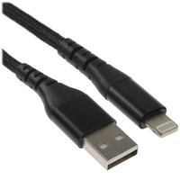 Кабель DEXP Lightning 8-pin - USB Type-A черный