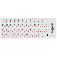 Наклейки на клавиатуру Aceline