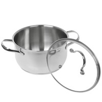 Кастрюля Aceline Crystal A3CA251 2.5 л 18 см серебристый