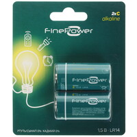 Батарейка FinePower C (LR14/ER26500/R14)