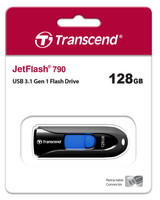 Память USB Flash 128 ГБ Transcend JetFlash 790K [TS128GJF790K]
