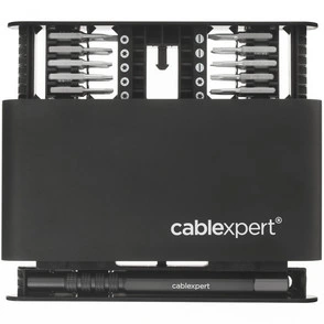 Обзор отвертки с набором насадок Cablexpert TK-SD-09R