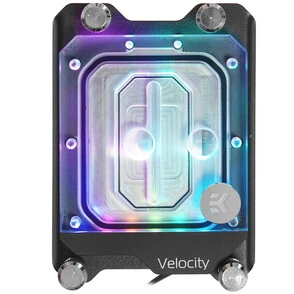 Обзор водоблока для процессоров AMD Ryzen Threadripper -  EK-Quantum Velocity sTR4 D-RGB (Nickel + Plexi)