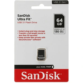 Обзор USB Flash 64 ГБ SanDisk Ultra Fit