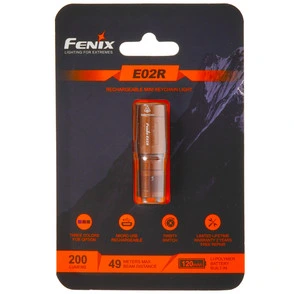 Обзор фонарика Fenix E02R