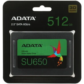 Обзор 512 Гб 2.5" SATA-3 накопителя ADATA SU650