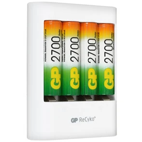 Обзор зарядного устройства GP PowerBank U411 (+4 аккумулятора АА 2700мАч)