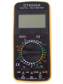 Обзор на мультиметр TEK DT 9205A