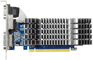 PCI E Asus GeForce GT 610 Silent LP 2048MB 64bit DDR3 GT610 SL 2GD3 L DVI DSub HDMI DNS. 0184324