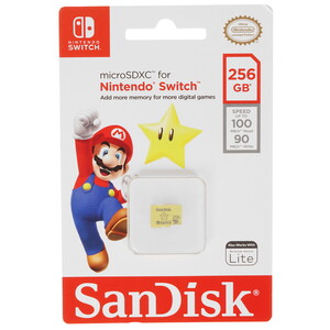 SanDisk for Nintendo Switch microSDXC 256 SDSQXAO 256G GNCZN DNS. 4754735