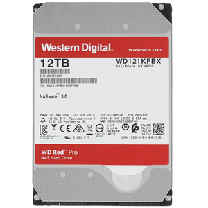 Купить 12 ТБ Жесткий диск WD Red Pro [WD121KFBX] в интернет